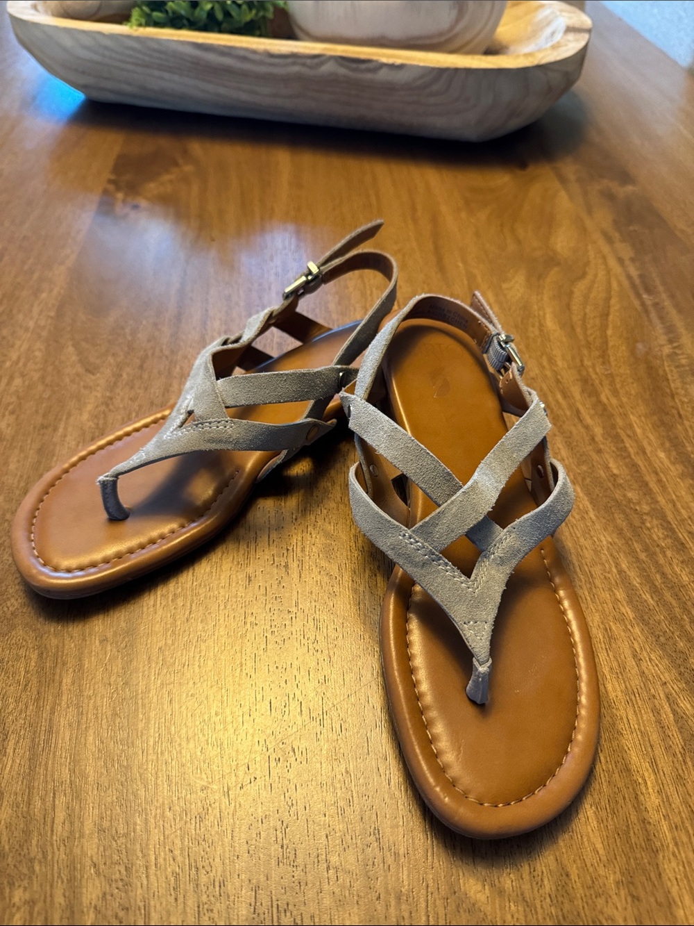 Franco Sarto Gretchen Strappy Suede Sandle